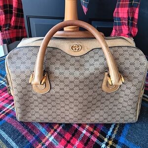 Vintage Gucci Boston Bag